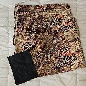 ANIMAL PRINT MAXI Skirt